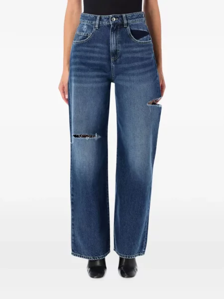 Blugi Icon Denim zdrențuiți albastru