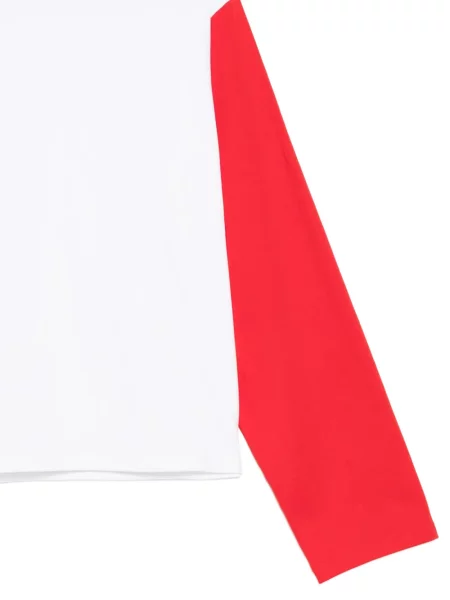 Lung tricou Lii alb