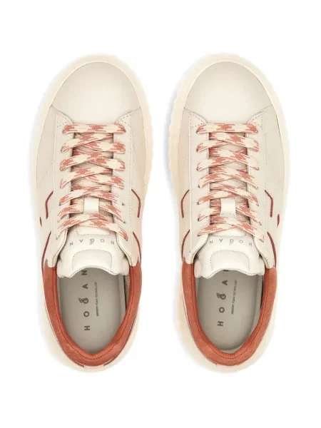 Sneakerși Hogan cu dungi cu platformă