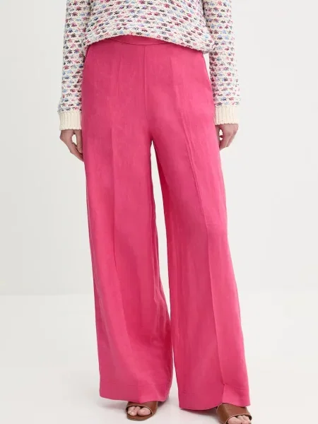 United Colors of Benetton штани лляні