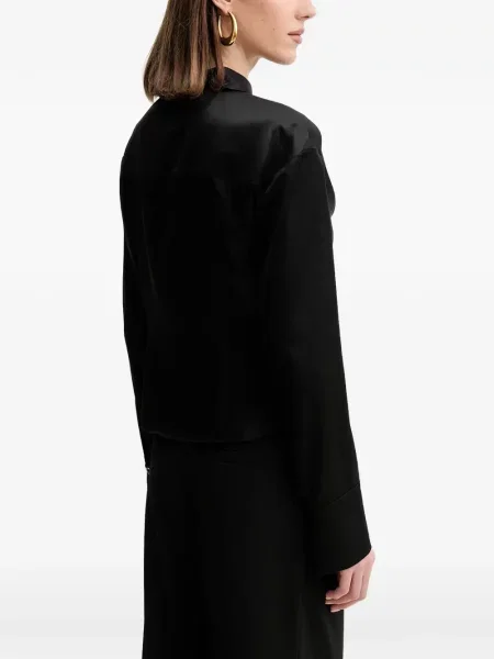Gulerat bluză Guess negru