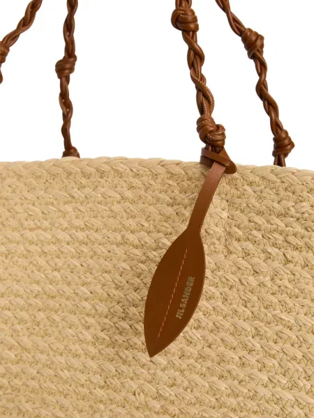 Geantă bucket Jil Sander cu autograf