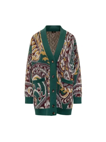 Wielobarwność kardigan Etro