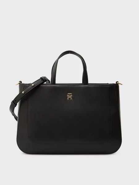 Сумка сэтчел Tommy Hilfiger черная