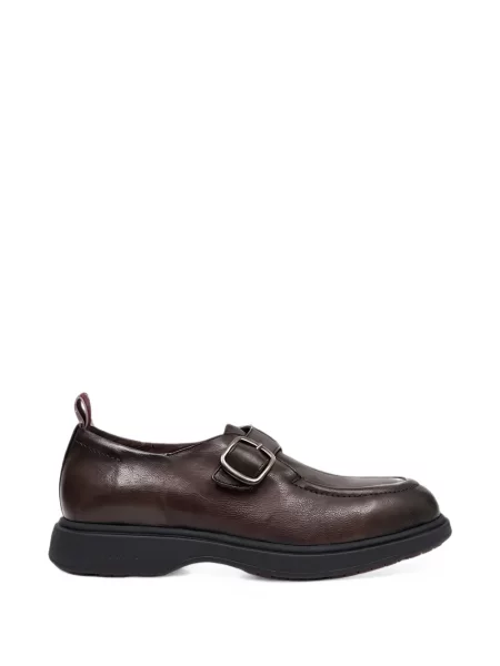 Pantofi loafer Sturlini Firenze cu cataramă maro
