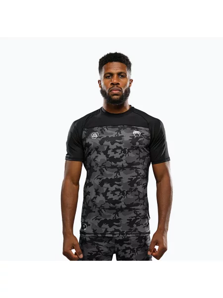 Tréninkové tričko Venum X Polaris Dry Tech black/storm grey černé