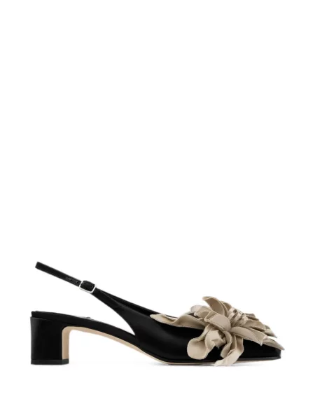 Pantofi cu toc Jimmy Choo slingback negru