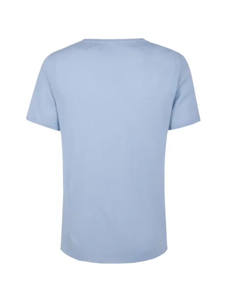 Tricou Majestic Filatures scurt albastru