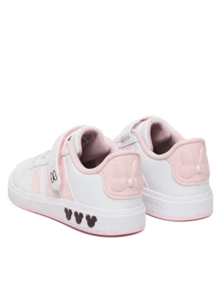 ADIDAS SPORTSWEAR Sportske cipele Disney Minnie Mouse Grand Court bež / patlidžan / roza bijela