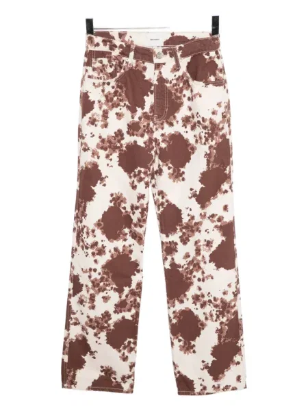 Blugi drepți Reformation maro