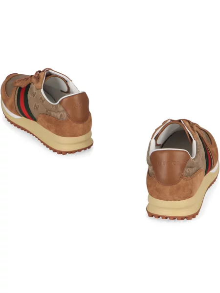 Sneakersy Gucci brązowe