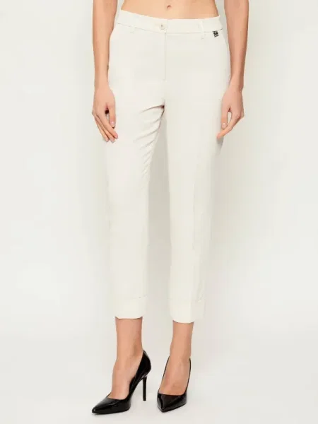 Marc Cain Pantaloni țigarete FRANCA | Straight fit bej