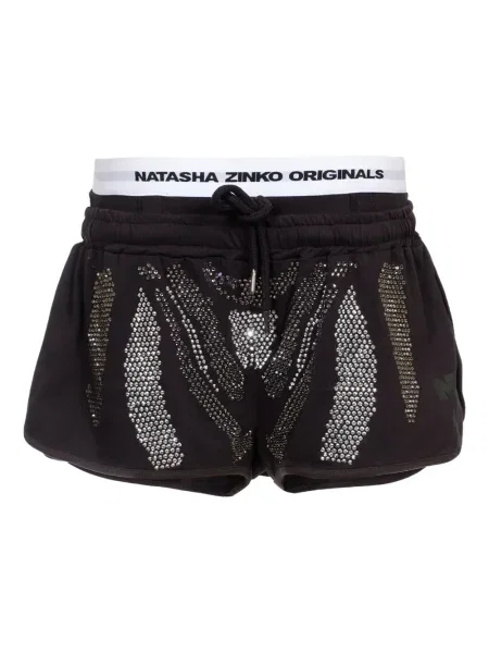 Kryształ górski szorty Natasha Zinko czarne