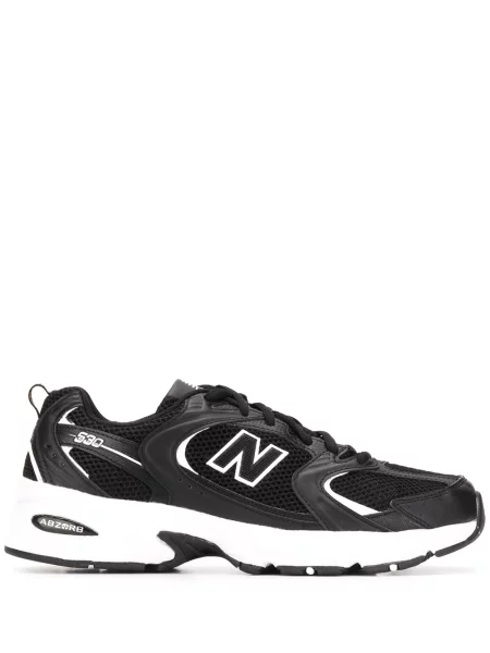 Sneakerși New Balance cu autograf negru