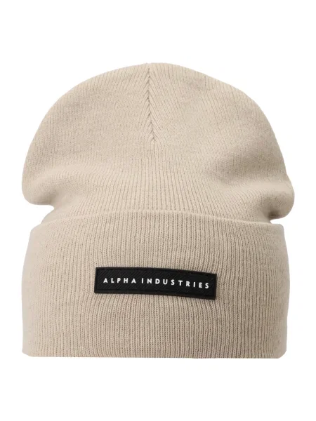 ALPHA INDUSTRIES Căciulă kitt / negru alb