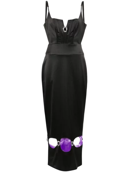 Maksi sukienka maxi Mitiliane Couture garniturowa czarna