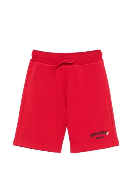 Szorty dziecięce Dsquared2 czerwone