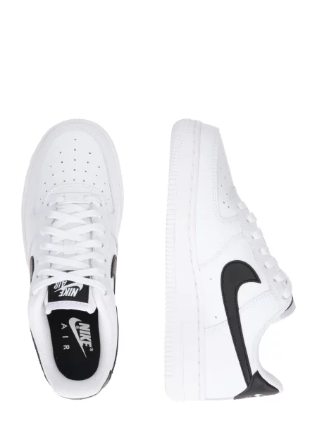 Nike Sportswear Nizke superge AIR FORCE 1 črna bela