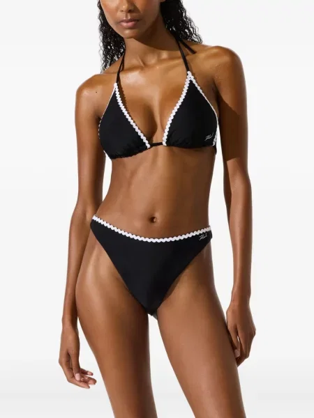 Bikini Karl Lagerfeld negru