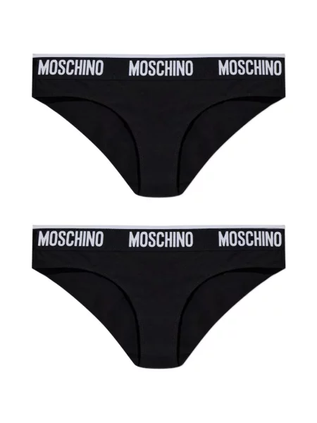 Nohavičky brief Moschino čierna