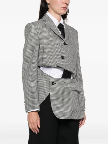 Geacă Comme Des Garçons cu model pepito negru