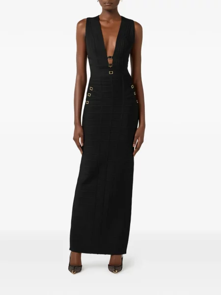 Maxi rochie maxi Elisabetta Franchi de costum negru