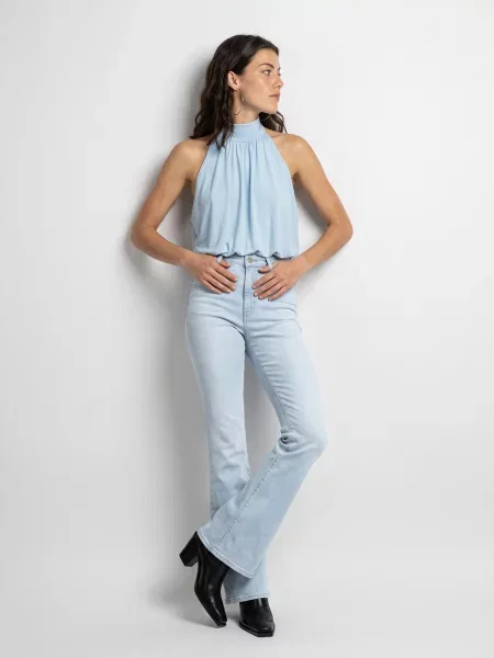 Blugi evazați Levi's® evazate albastru