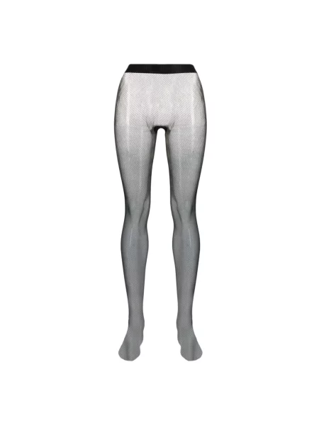 Wolford Rajstopy Twenties Econyl schwarz czarne