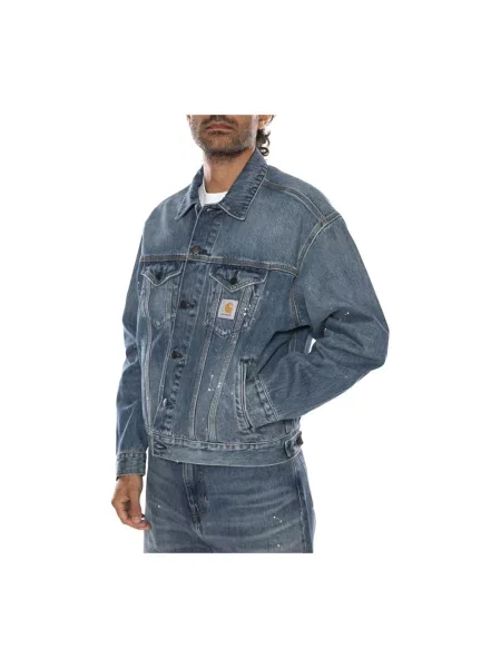 Kurtka Carhartt Wip niebieska