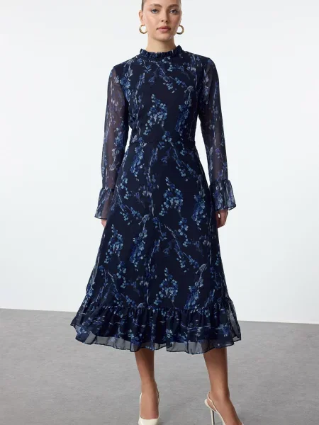 Trendyol Rochie / deschis / închis albastru