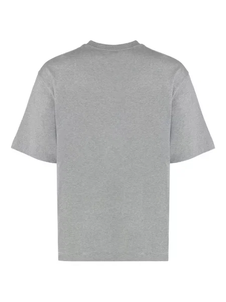 Tricou Off-white cu decolteu rotund alb