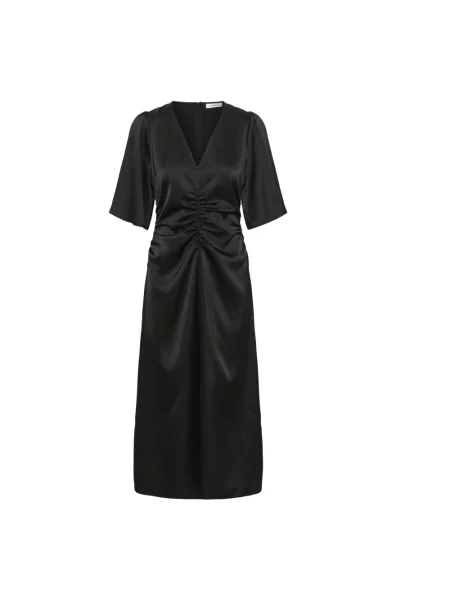 Sukienka midi Inwear do kolan czarna