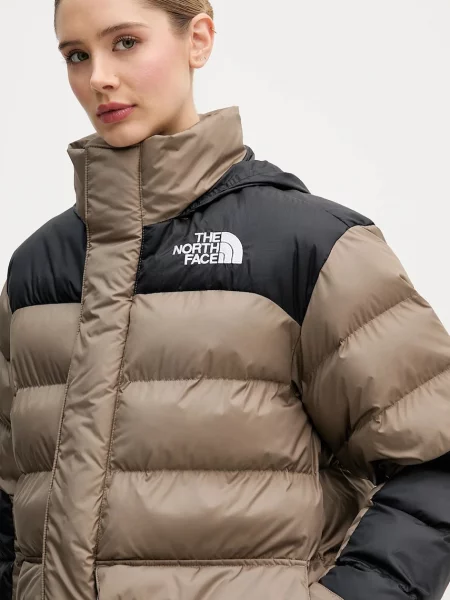Утепленная куртка The North Face коричневая