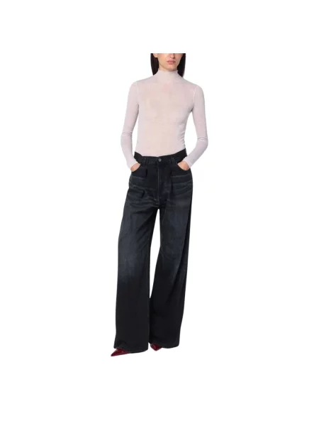 Sweter 6397 wełniany beżowy