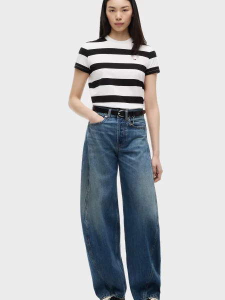 Футболка Tommy Jeans в полоску из джерси