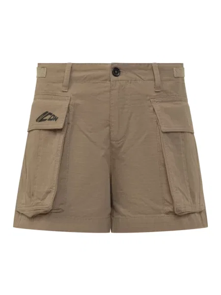 Szorty cargo Dsquared2 beżowe