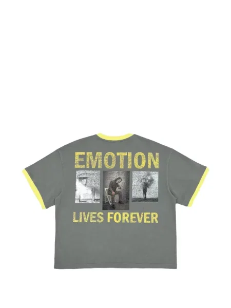 Tricou Mixed Emotion cu imagine gri