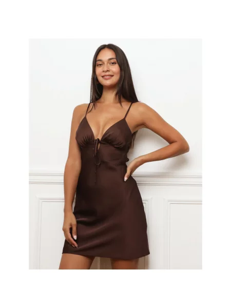 Rochie La Modeuse maro