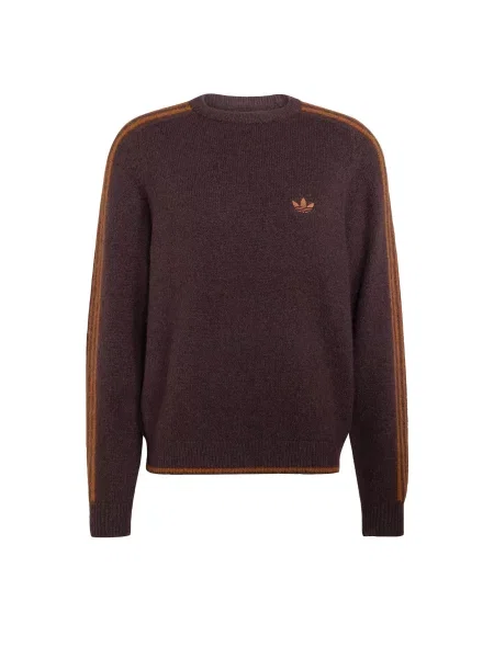 ADIDAS ORIGINALS Sveter / tmavohnedá hnedá