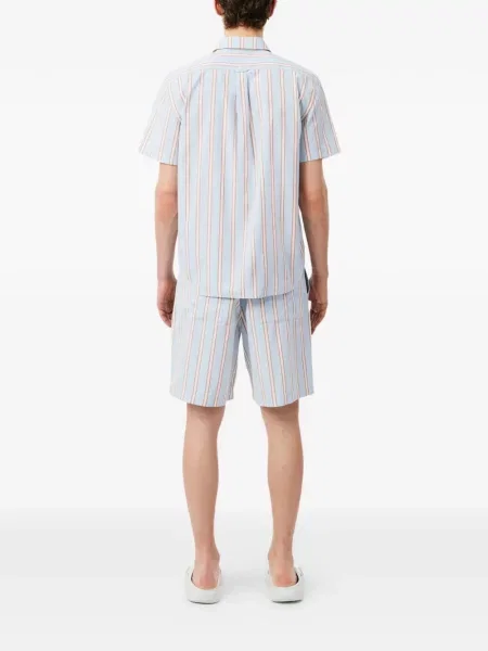 Pantaloni scurți Lacoste cu cordon albastru