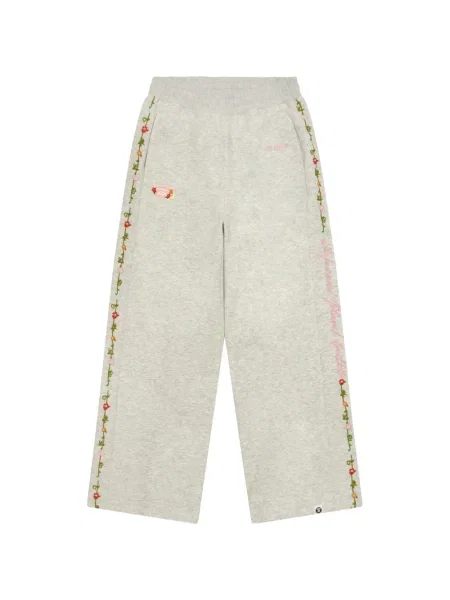 Pantaloni Aape By A Bathing Ape cu model floral alergare gri