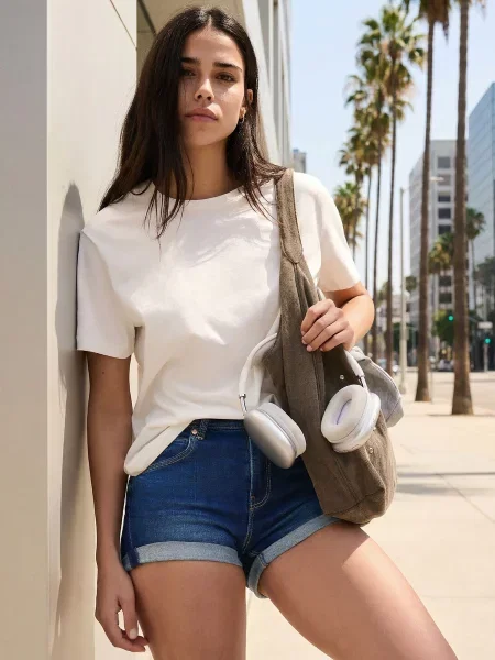 Bershka Jeans albastru