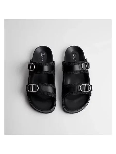 Klapki Dior czarne