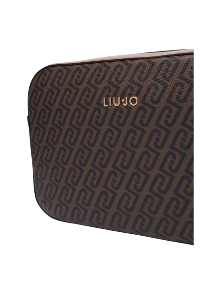 Liu Jo torebka crossbody z imitacji skóry brązowa