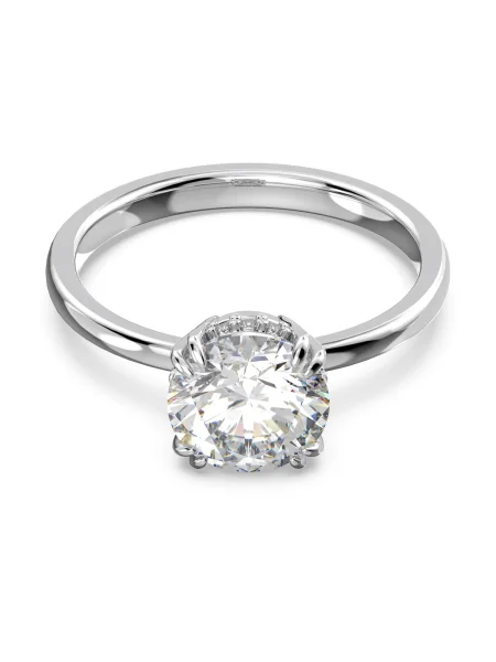 Swarovski Prstan srebrna / bela