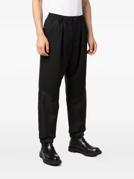 Pantaloni Moncler Grenoble plisate negru