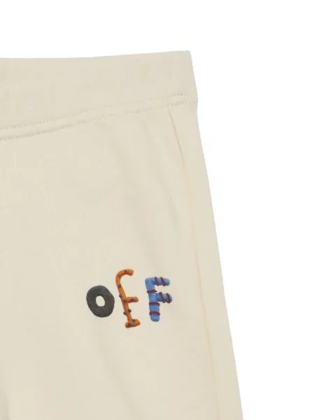 Spodnie dziecięce Off-white białe