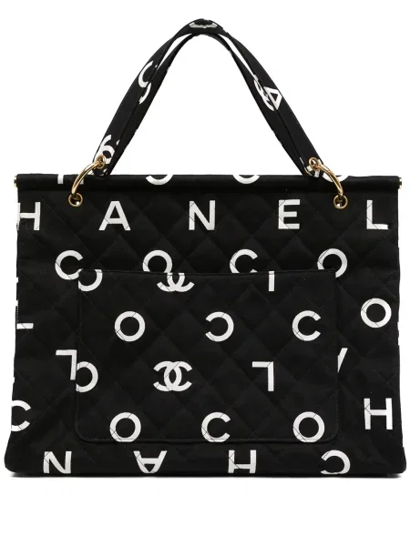 Kabelka Chanel Pre-owned černá