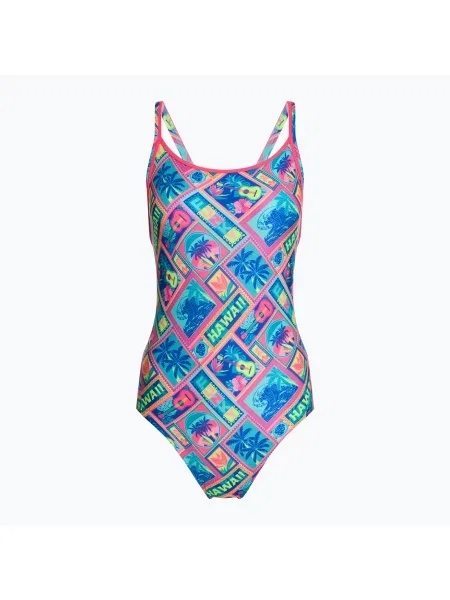 Női egyrészes fürdőruha Funkita Diamond Back One Piece coco canel Diamond Back One Piece