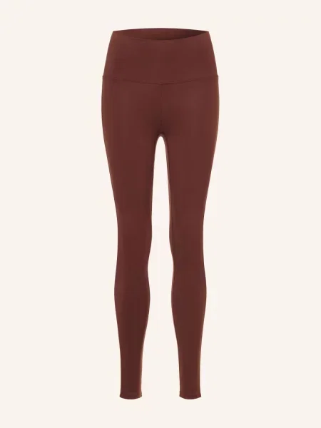 Varley Legginsy Freesoft Piped braun białe
